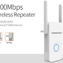 1200Mbps Extender Antenna Router Booster  WiFi Extender Repeater